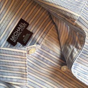 Michael Kors Shirts - Michael Kors Slim-Fit Button-Down Shirt Michael Kors Shirts - Michael Kors Slim-Fit Button-Down Shirt